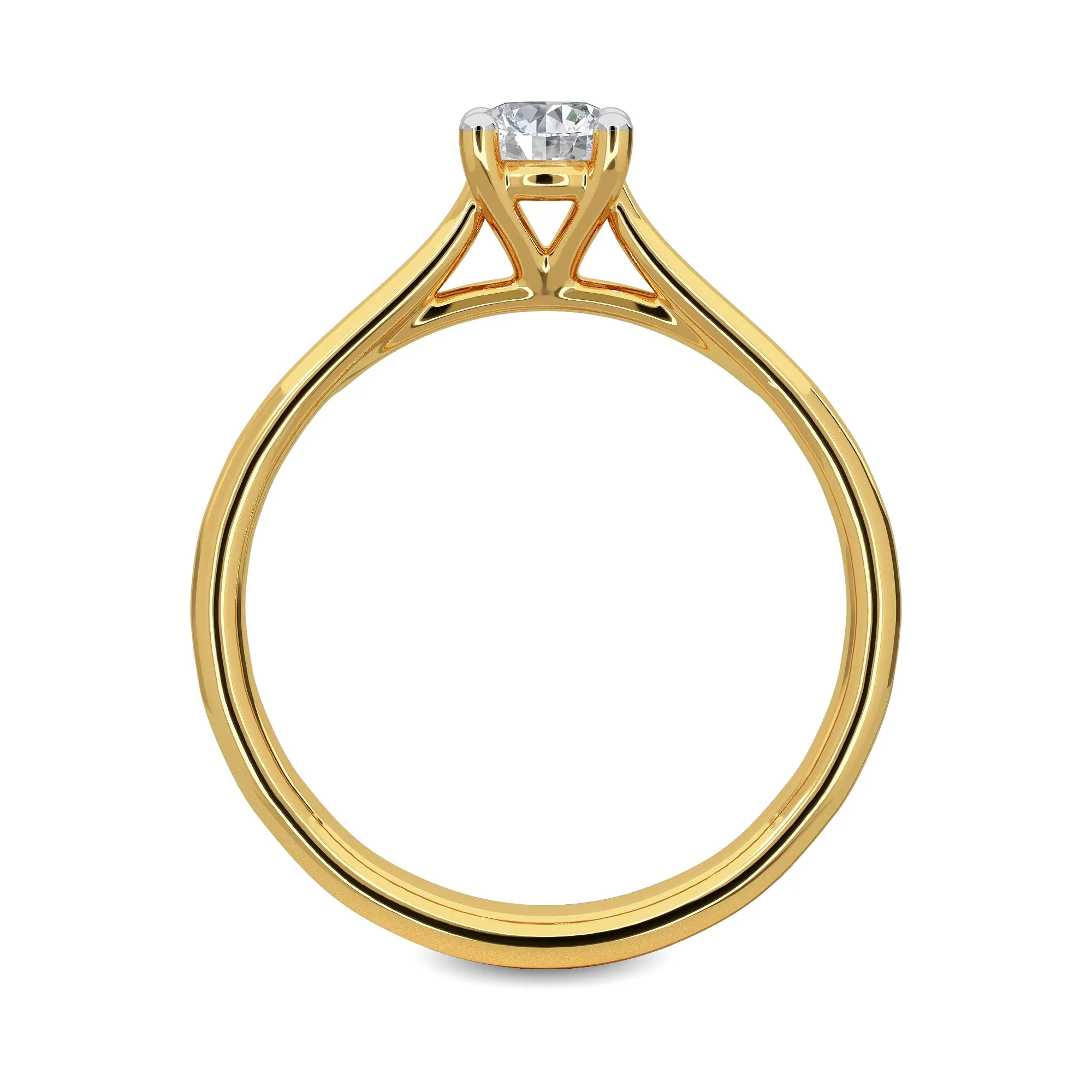 0.20 CT Kadri Solitaire Ring