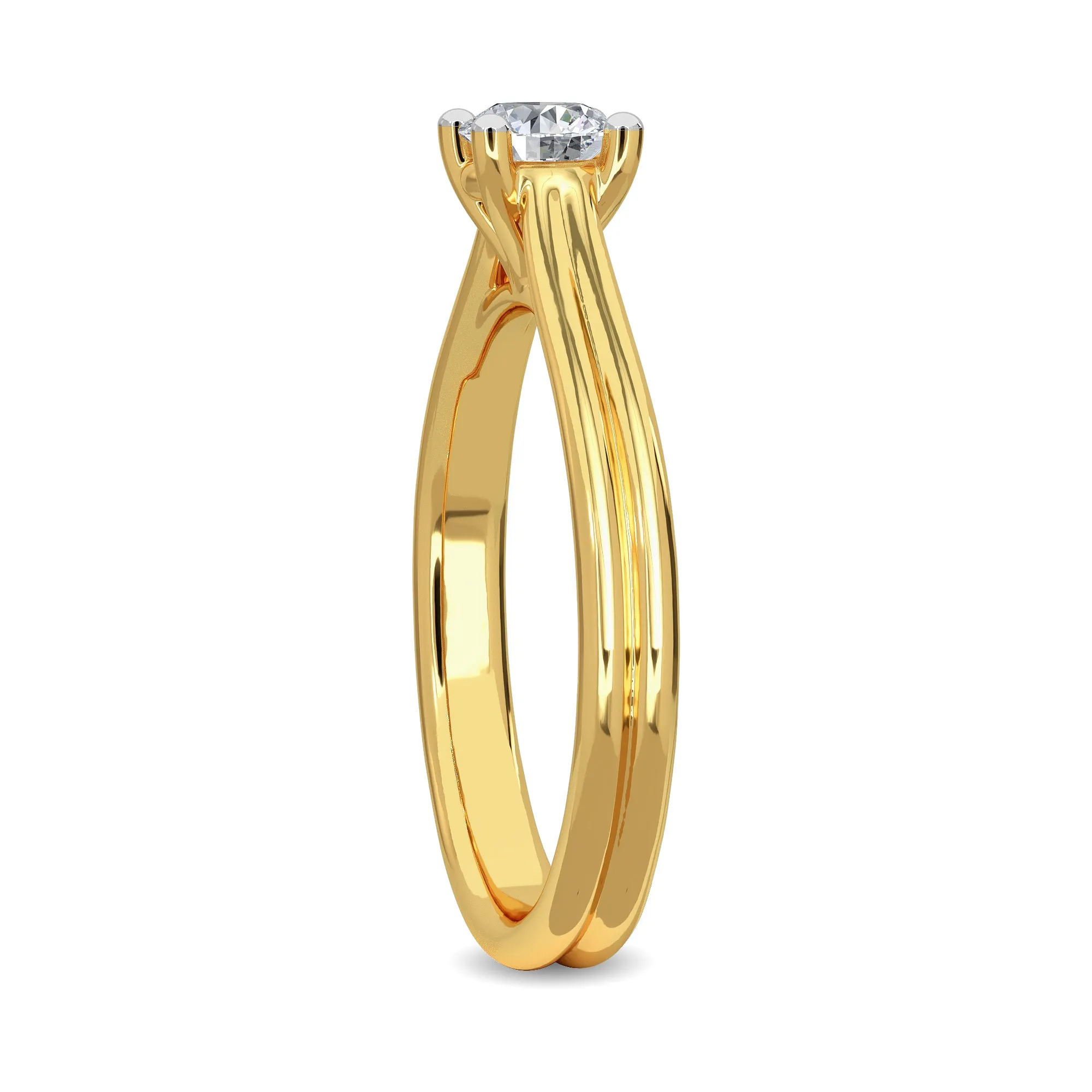 0.20 CT Kadri Solitaire Ring