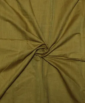 0.7m Olive green handwoven cotton mangalgiri fabric