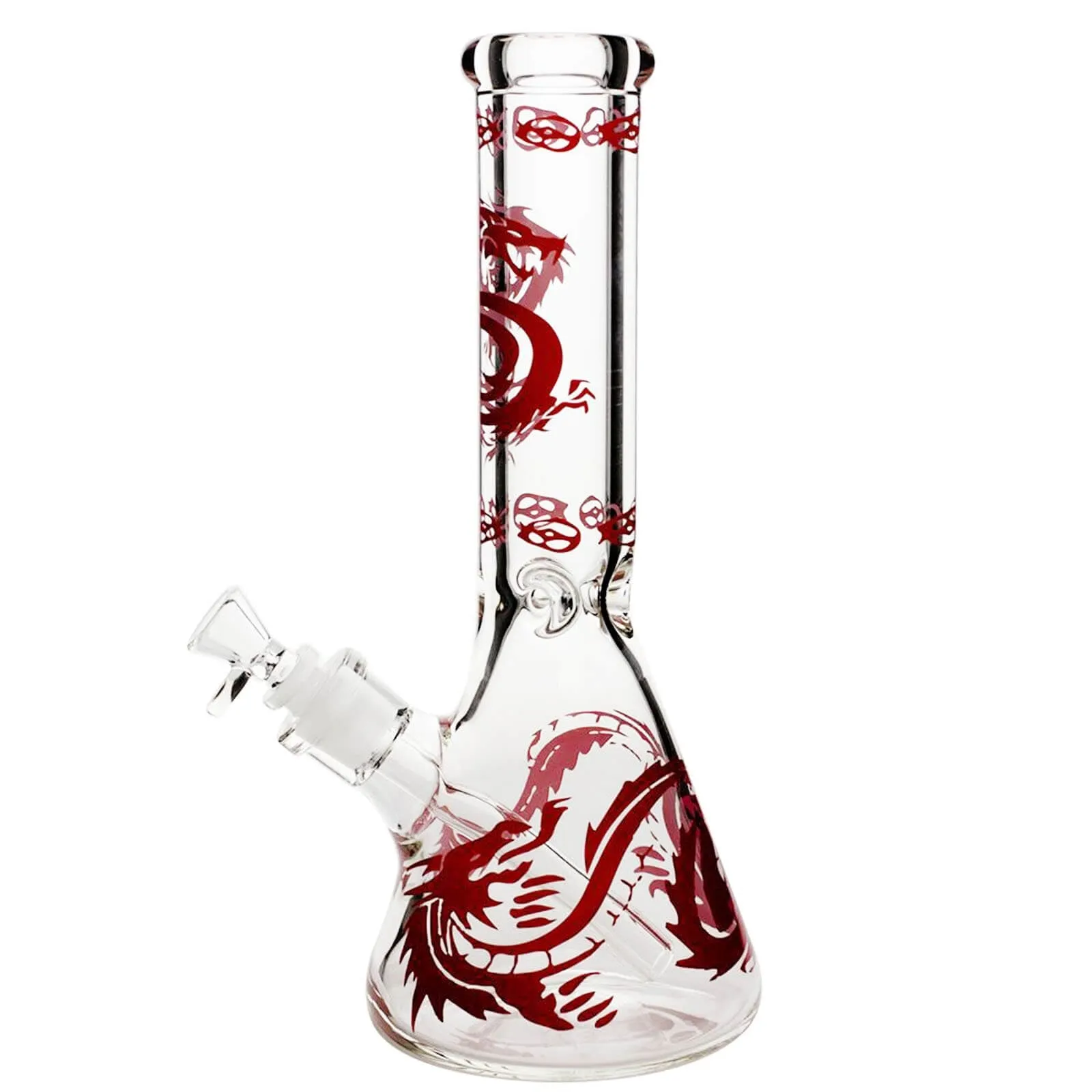 12" Dragon Glass Bong