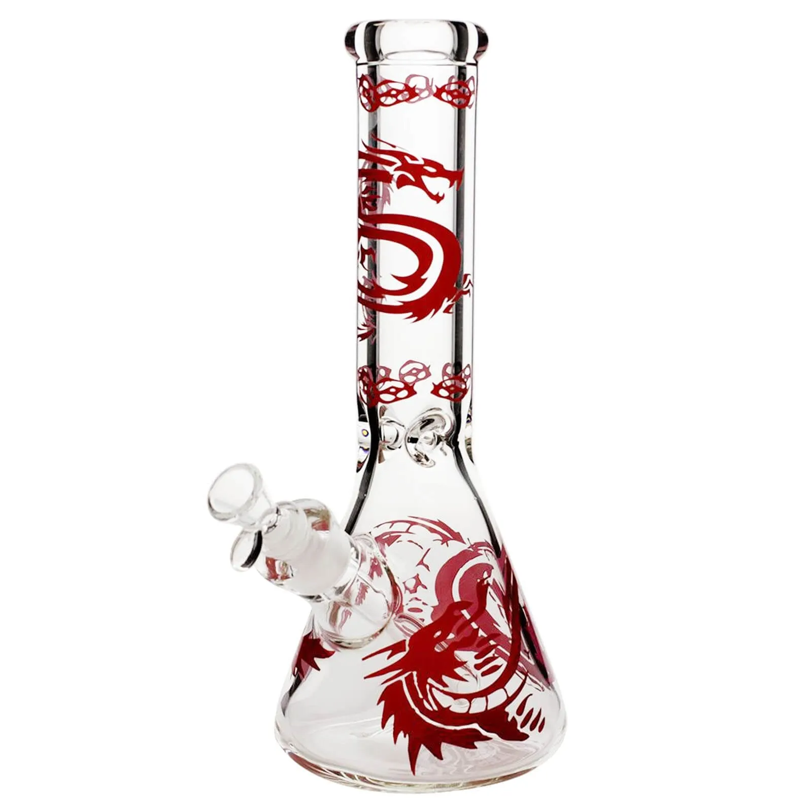 12" Dragon Glass Bong