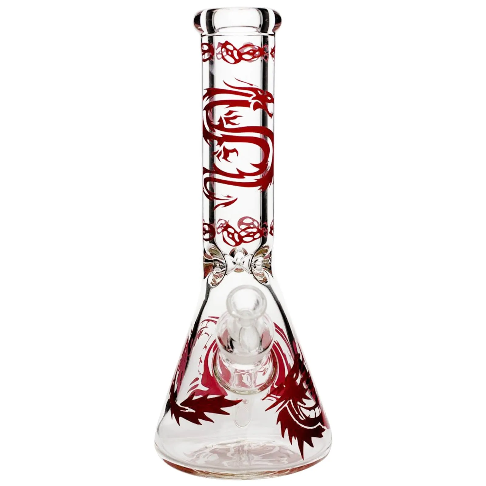 12" Dragon Glass Bong