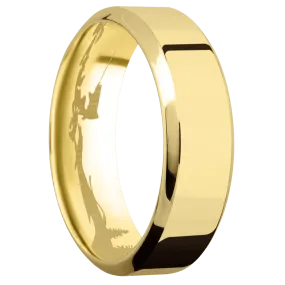 14K Yellow Gold with Polish , Polish Finish