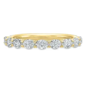 18K Yellow Gold Diamond Grand Aire Band