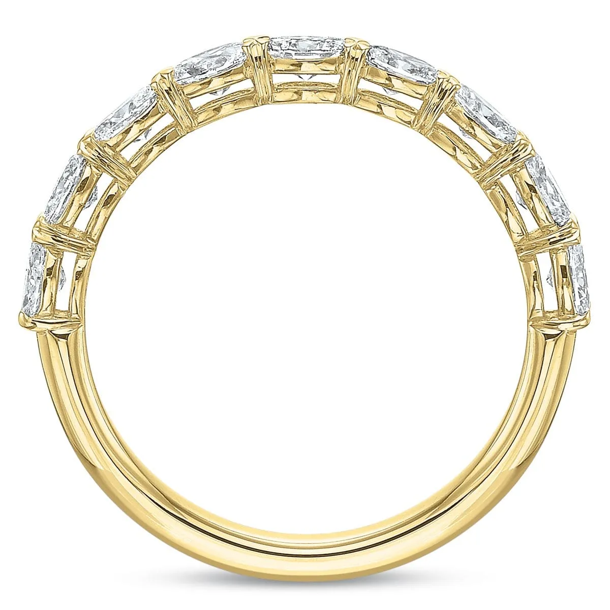 18K Yellow Gold Diamond Grand Aire Band