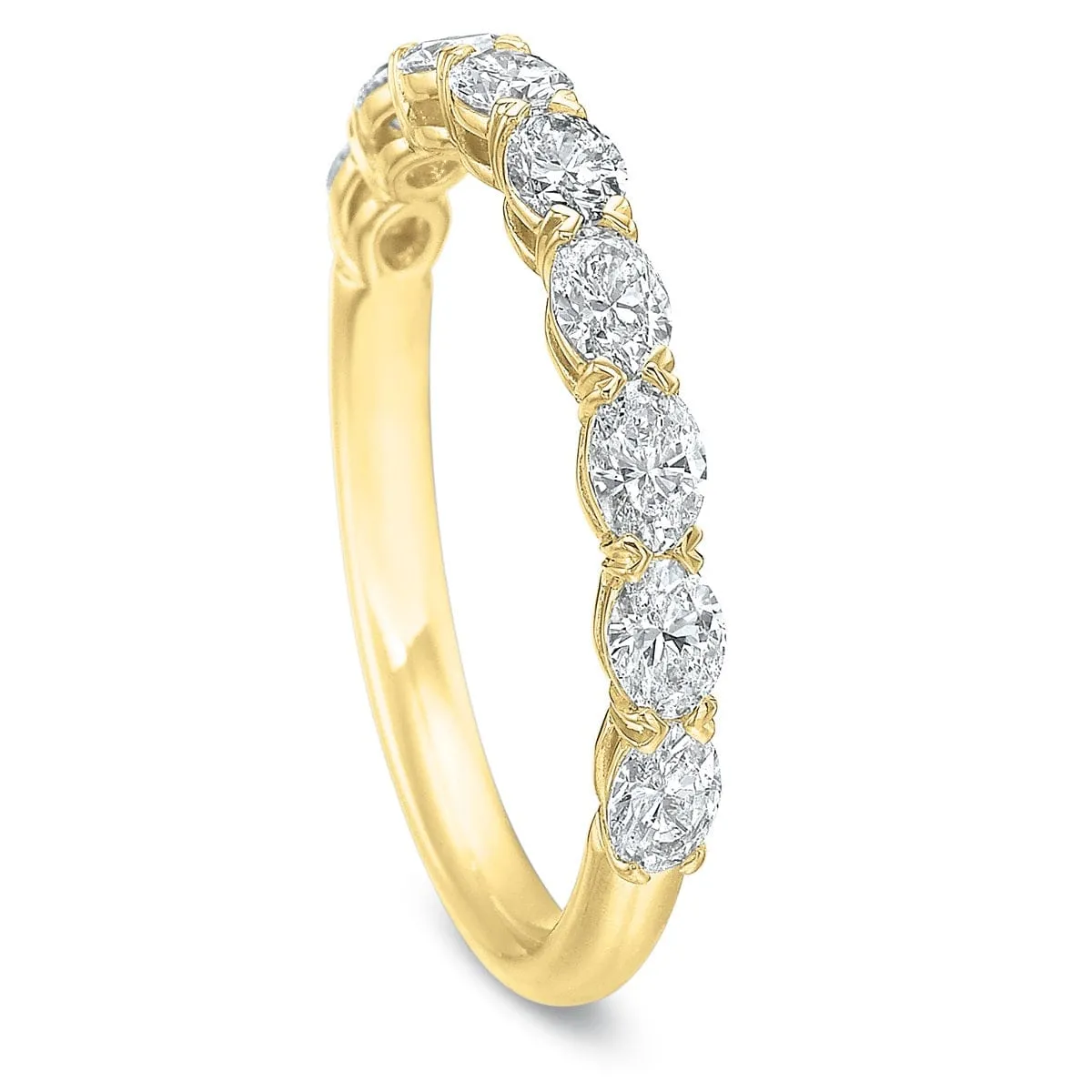 18K Yellow Gold Diamond Grand Aire Band