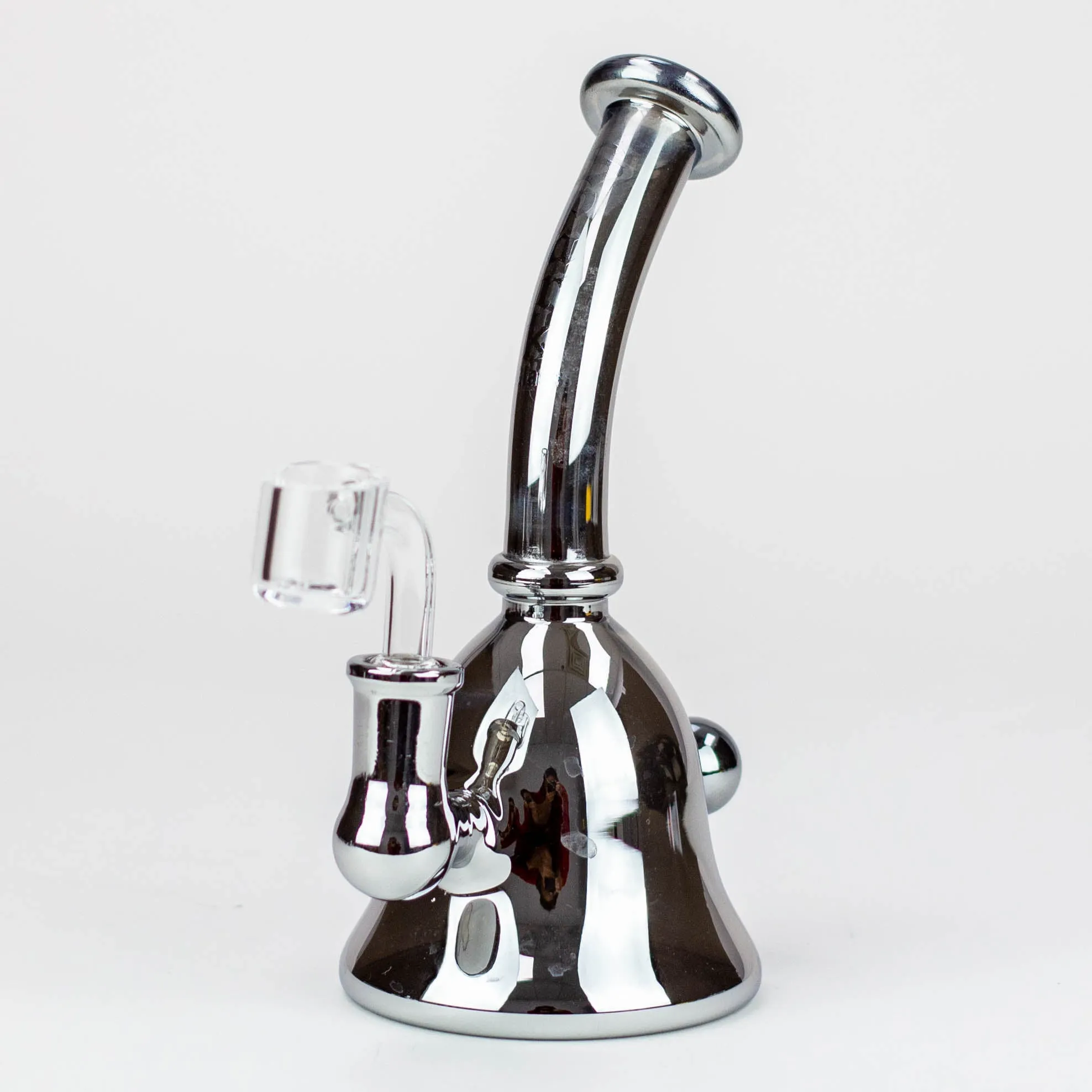 6" Electroplated Bell Bubbler