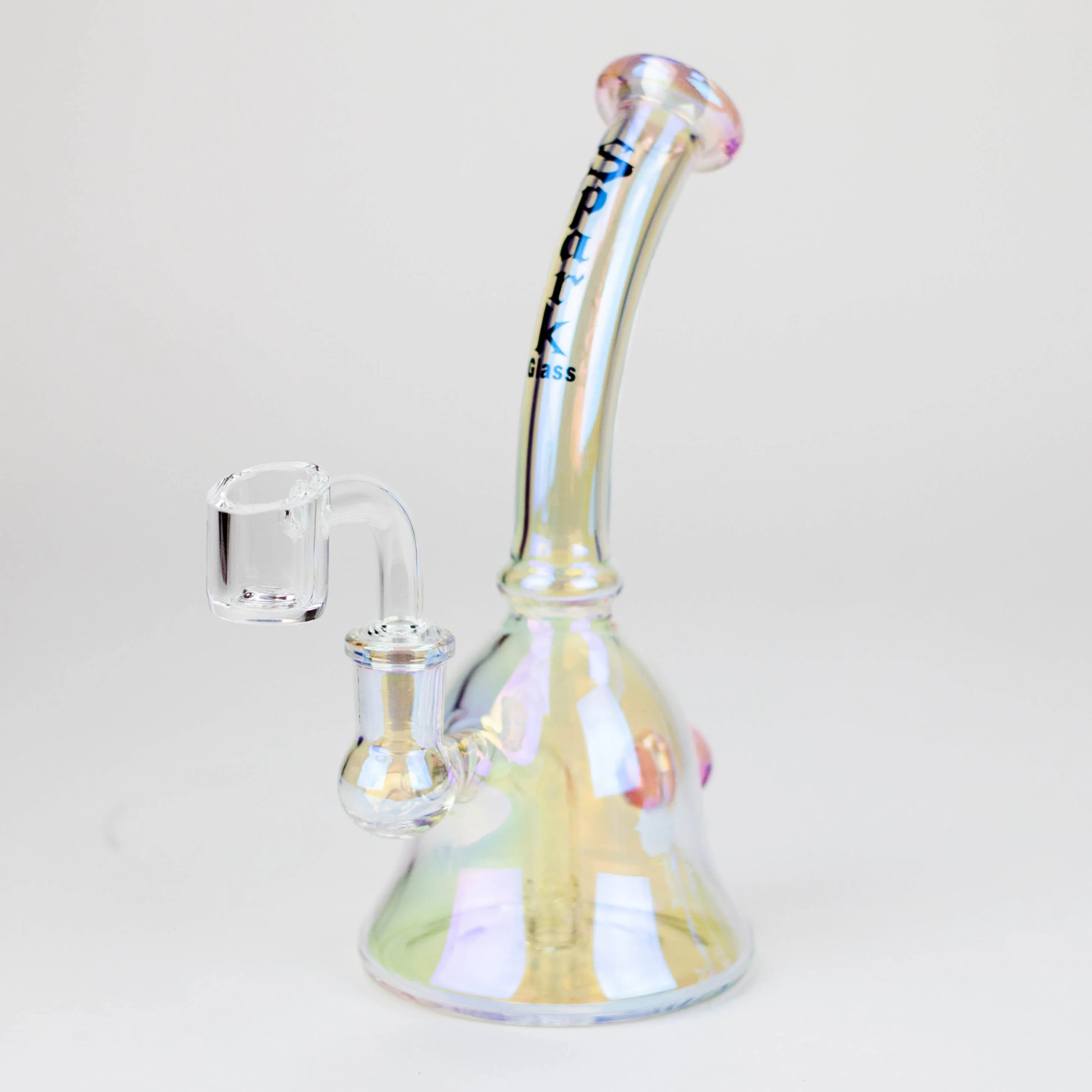 6" Electroplated Bell Bubbler