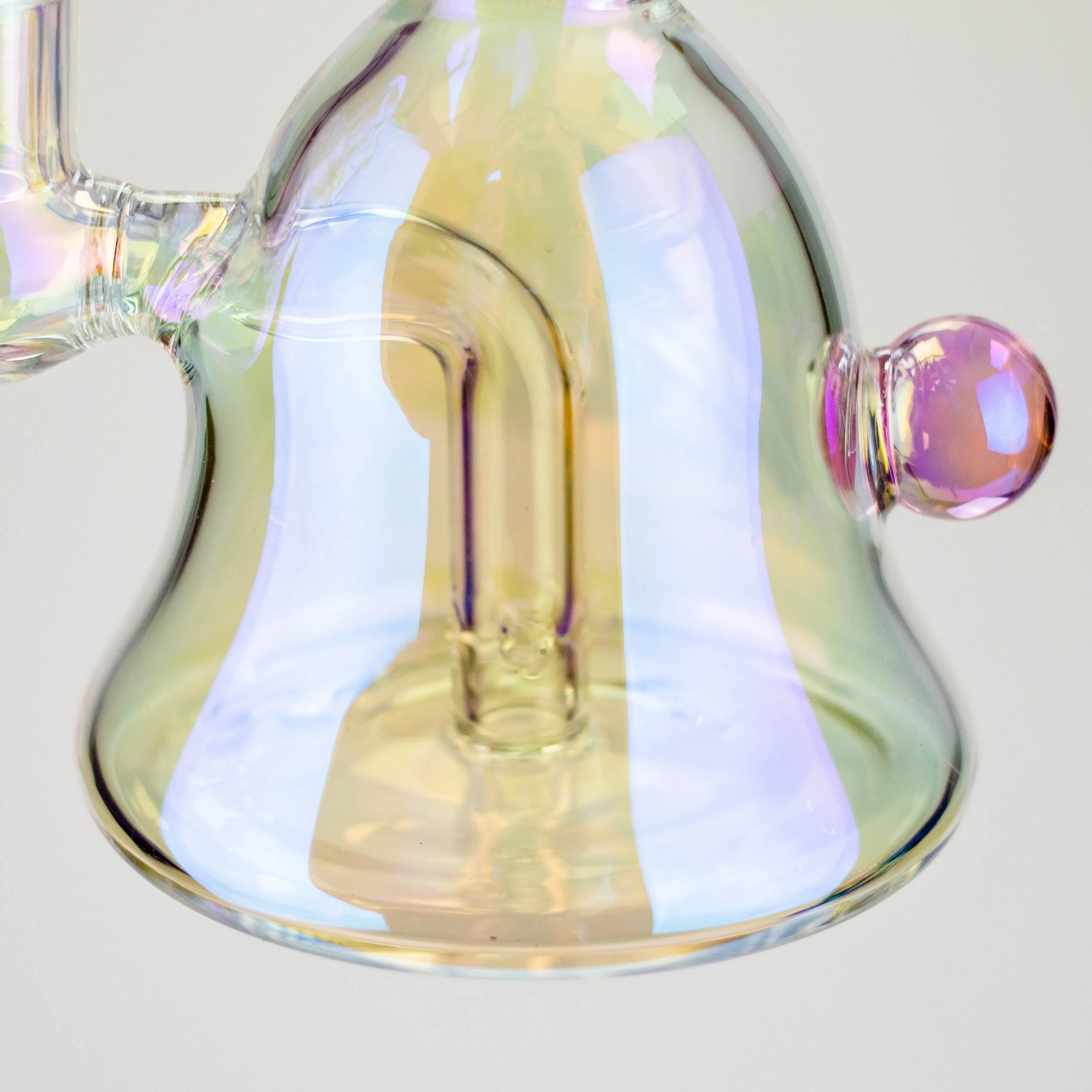 6" Electroplated Bell Bubbler