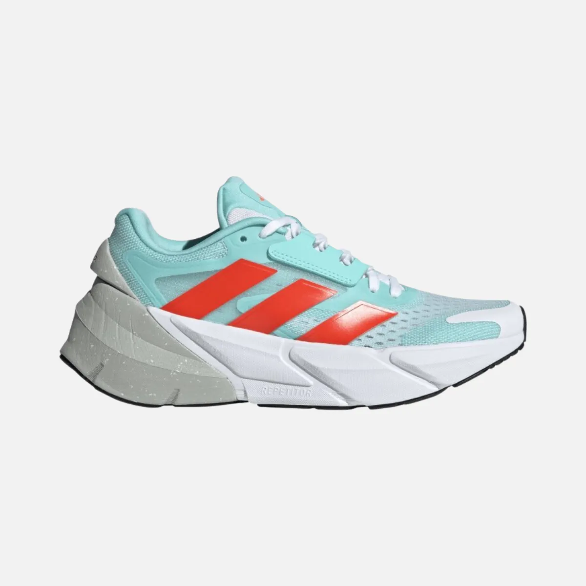 Adidas Adistar 2.0 Women's Running Shoes -Cloud White/Solar Red/Flash Aqua