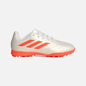 Adidas COPA PURE.3 TURF Kids Unisex Shoes BOY AND GIRL (4-16 YEAR) -Off White/Team Solar Orange/Off White