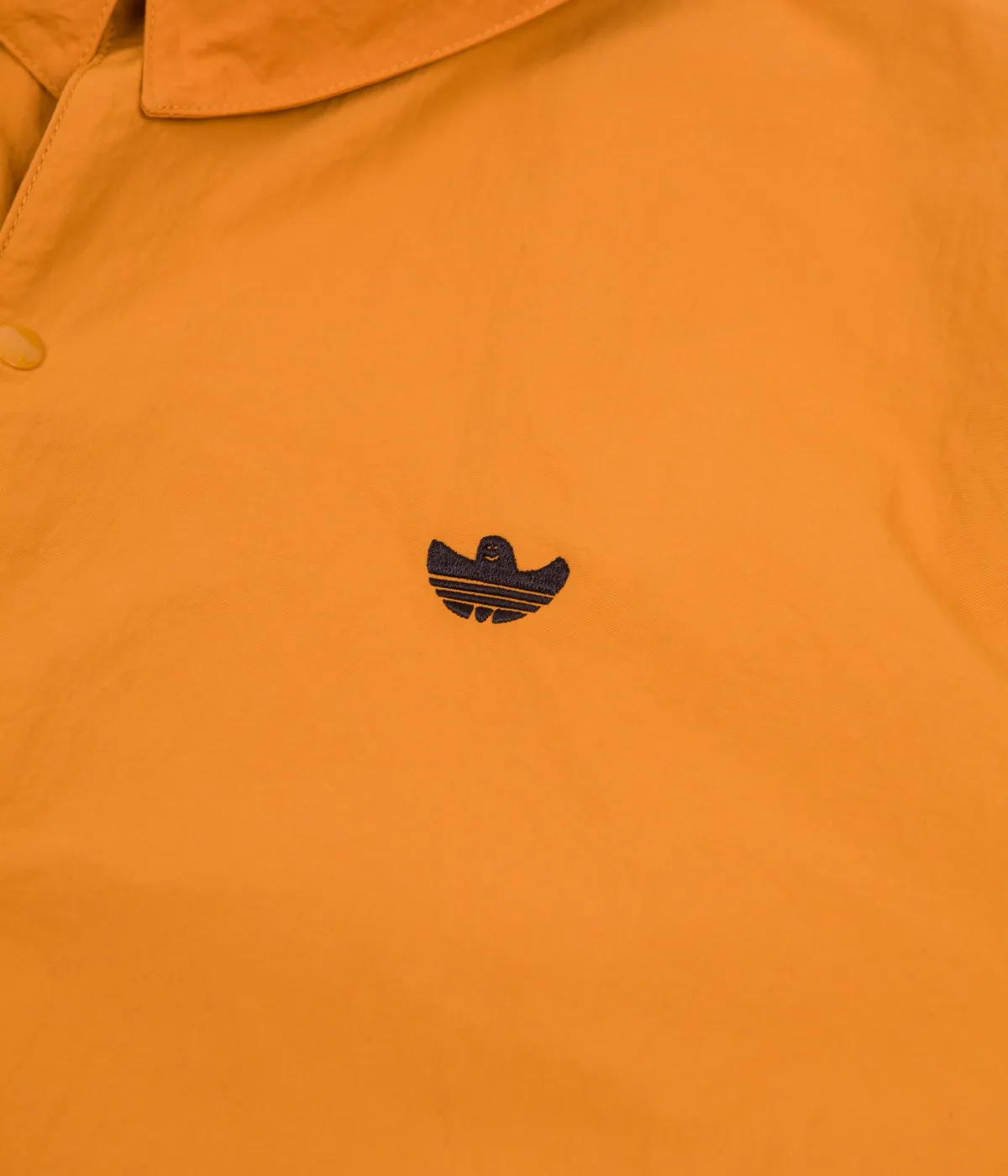 Adidas Shmoofoil Coach Jacket - Focus Orange / Carbon / White