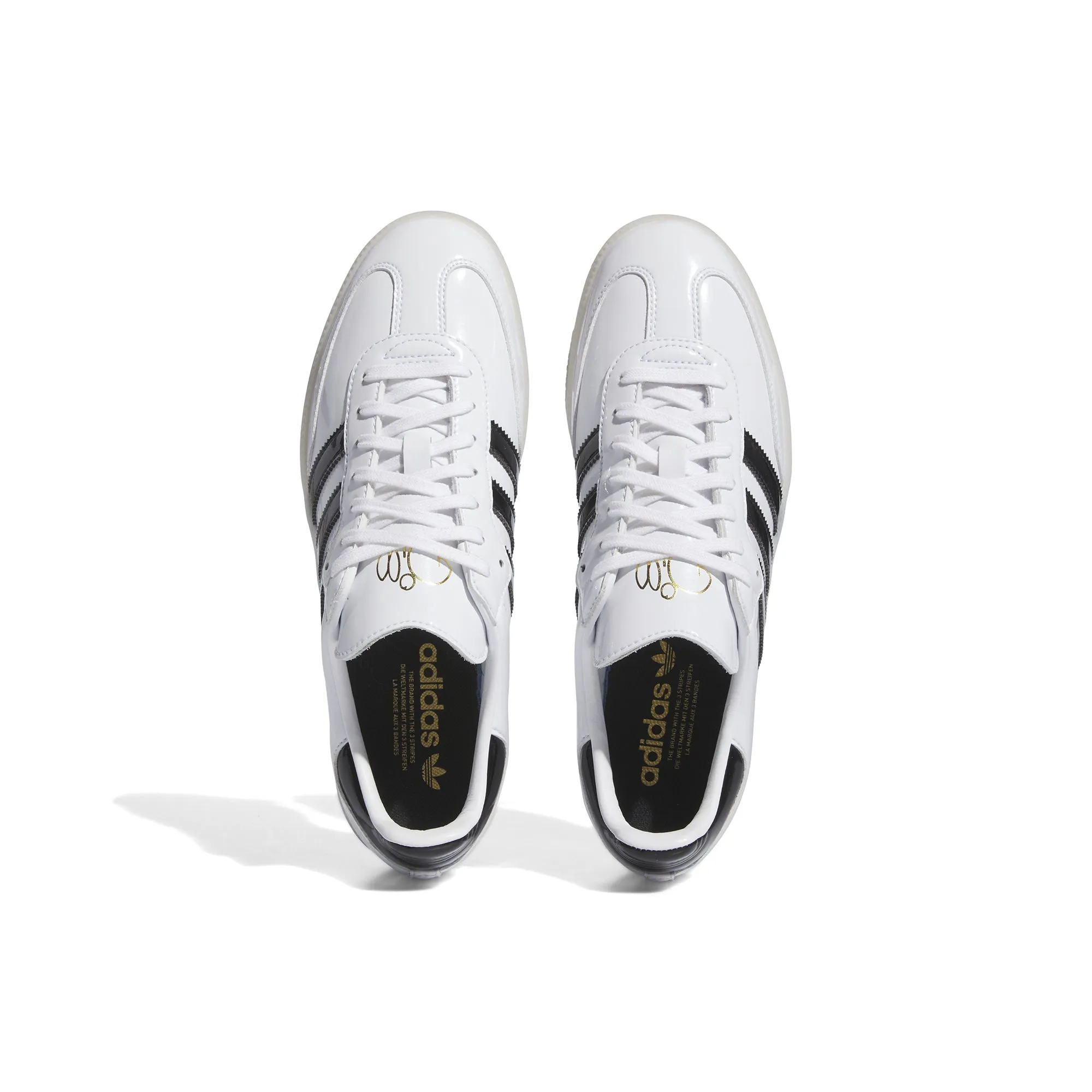 Adidas x Jason Dill Patent Leather Samba Shoes