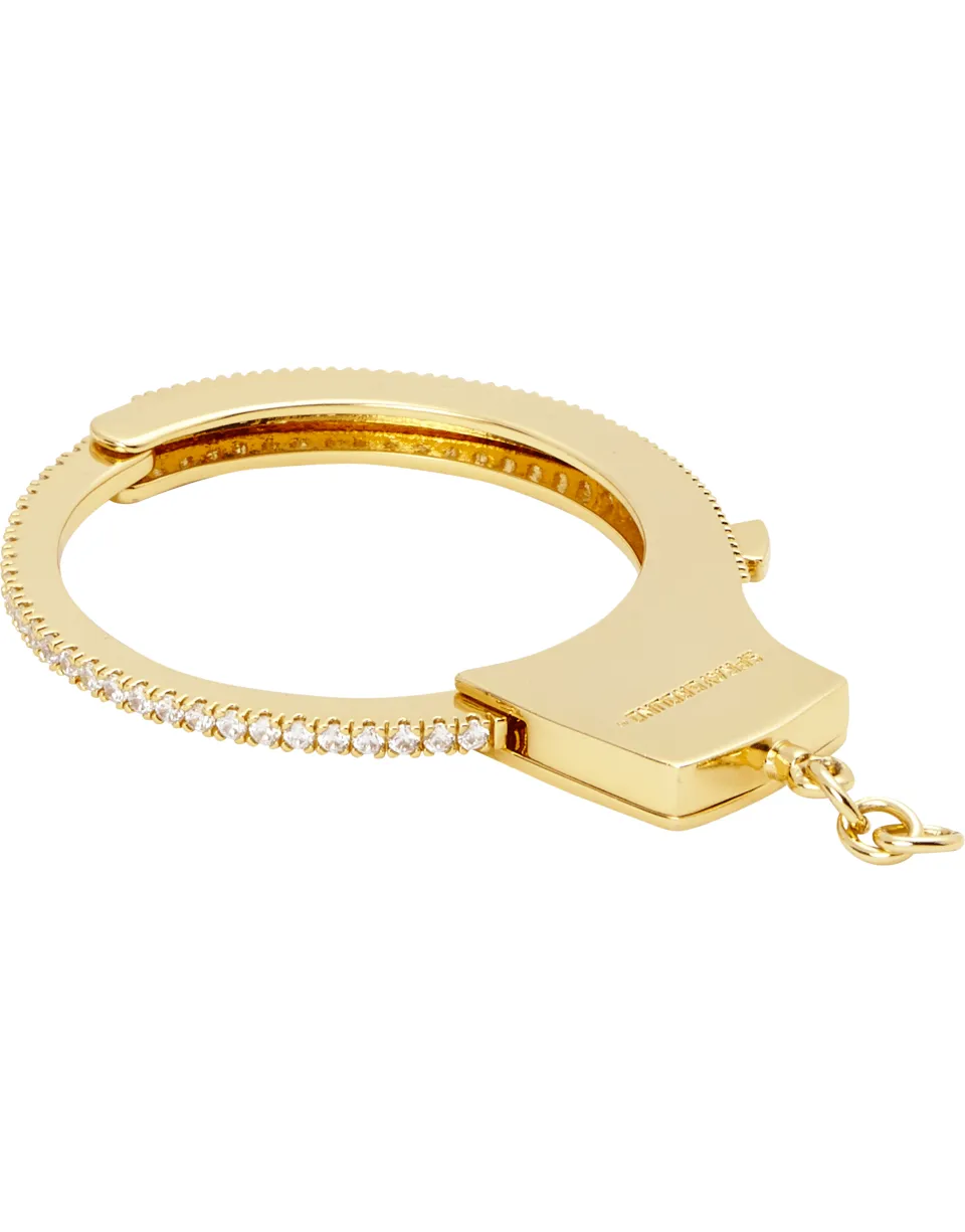 AMNESTY HANDCUFF BRACELET (18K)