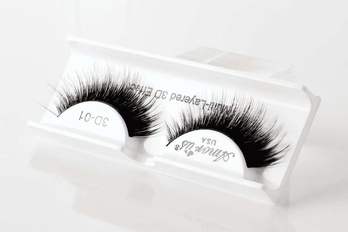 Amor Us 3D Faux Mink Eyelashes - 01