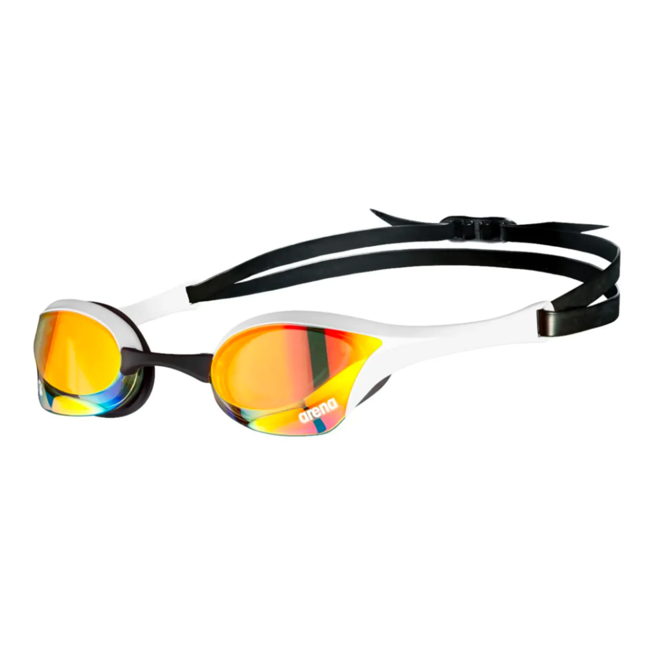 Arena Cobra Ultra Swipe Mirror Racing Goggle | Yellow Copper- White