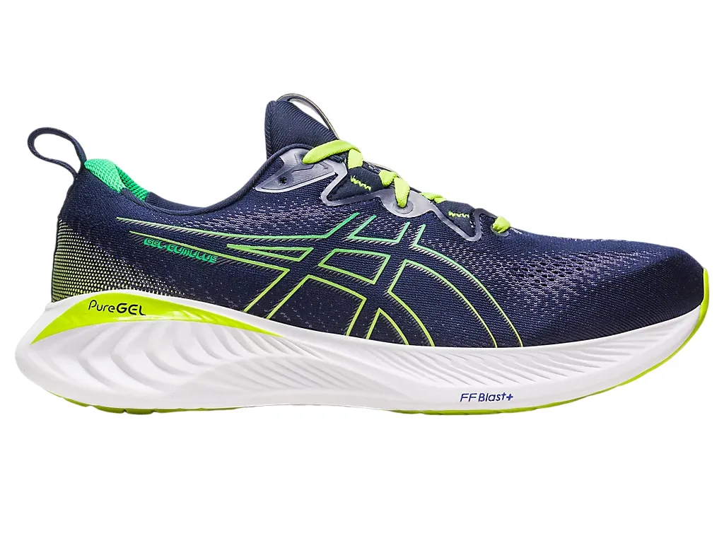 Asics men's running shoe Gel Cumulus 25 1011B621-400 midnight-cilantro 