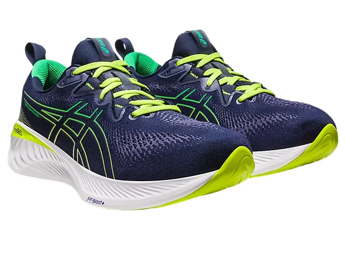 Asics men's running shoe Gel Cumulus 25 1011B621-400 midnight-cilantro 