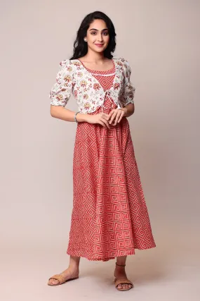 Block Print Cotton Kurta