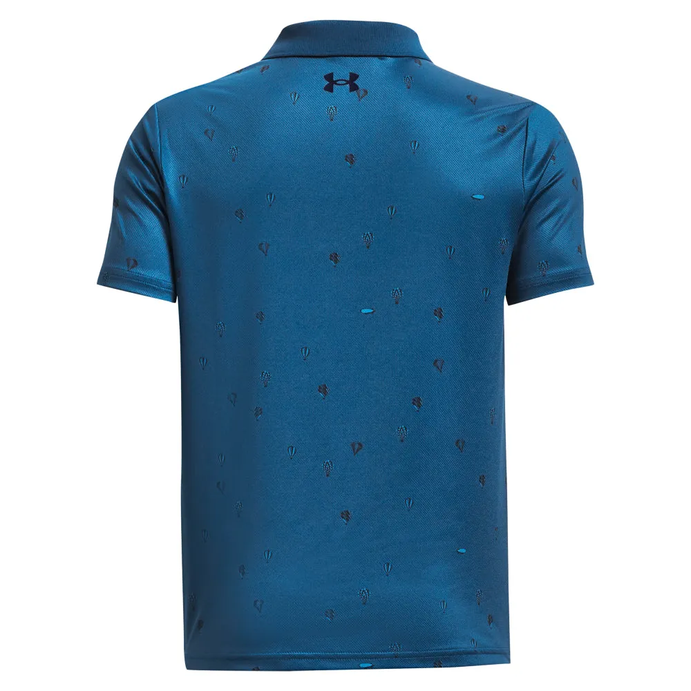 Boys' Under Armour Youth Matchplay Printed Polo