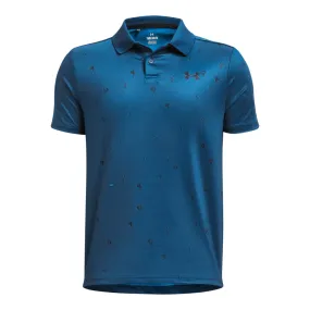 Boys' Under Armour Youth Matchplay Printed Polo