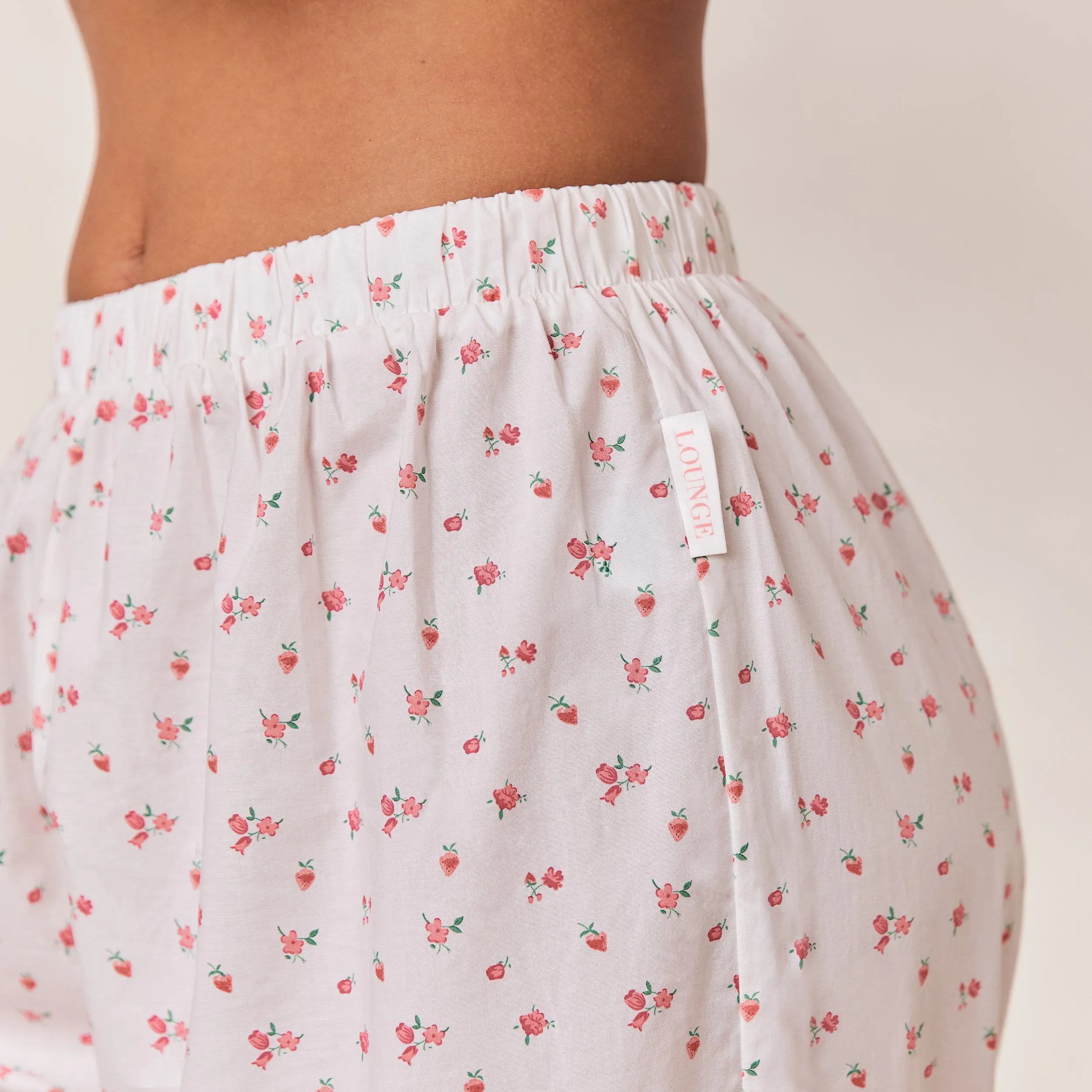 Breakfast Club Pyjama Bottoms - White Print