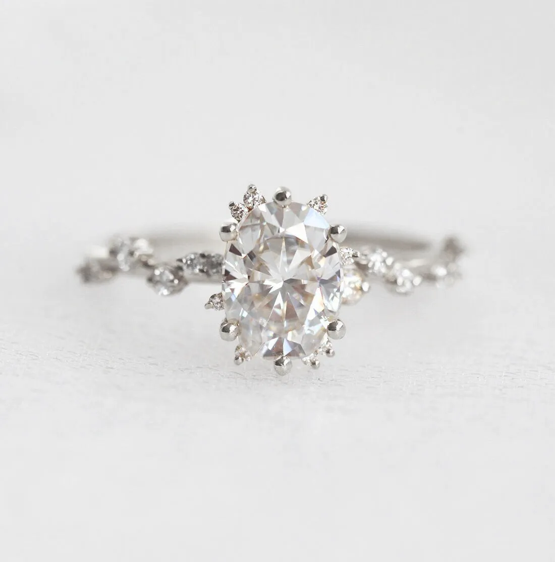 Camila Oval Diamond Ring