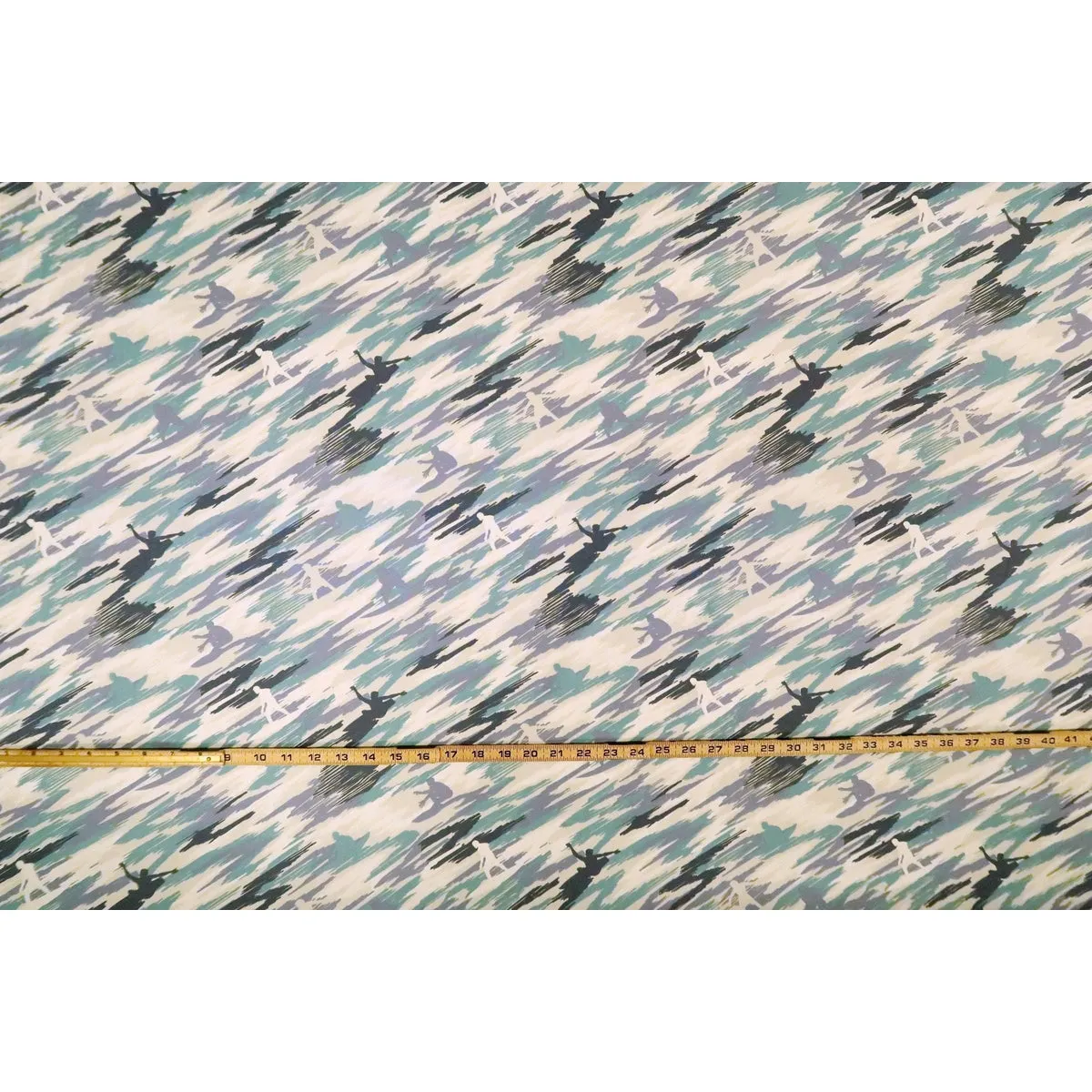 Camouflage Surfer Fabric | Blue