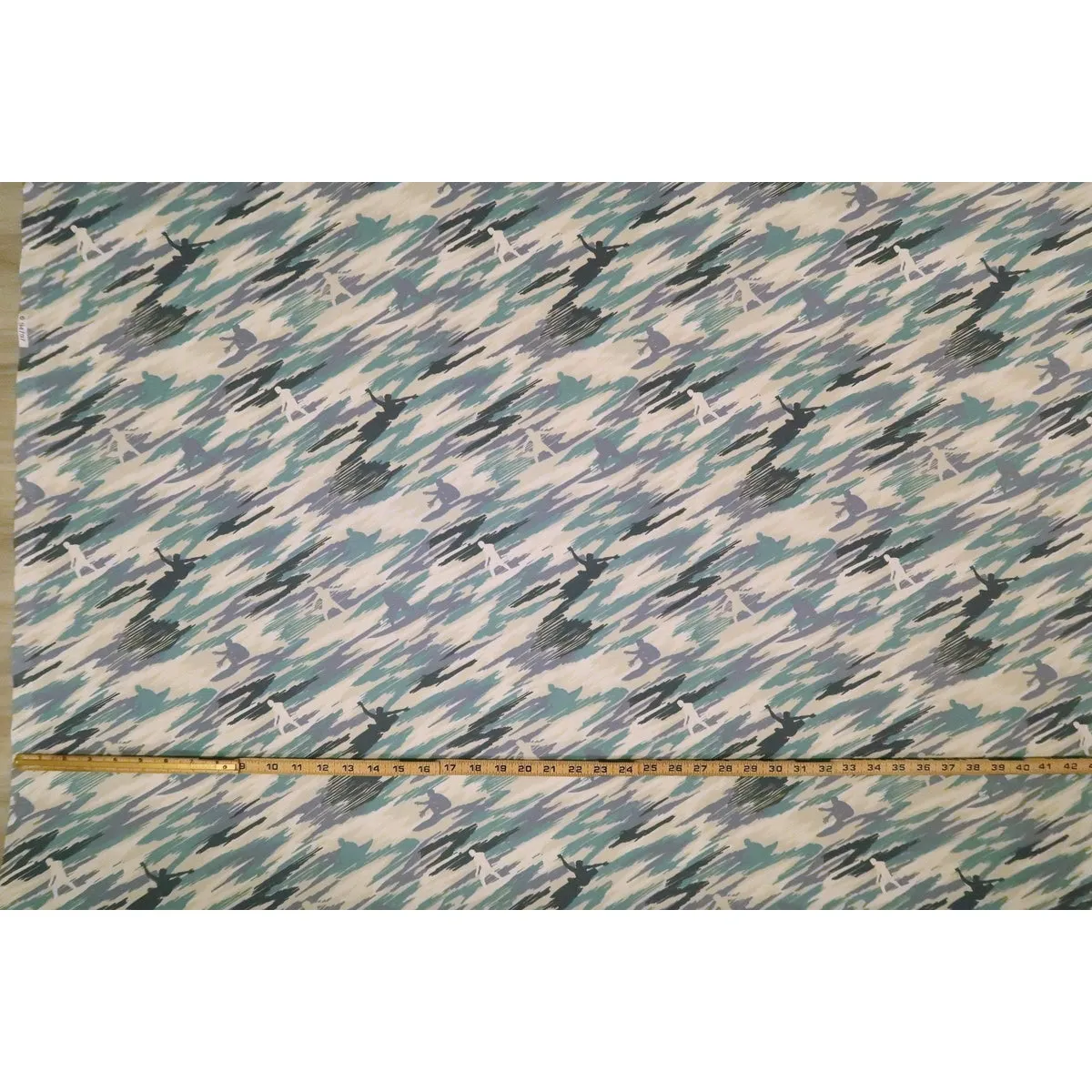 Camouflage Surfer Fabric | Blue