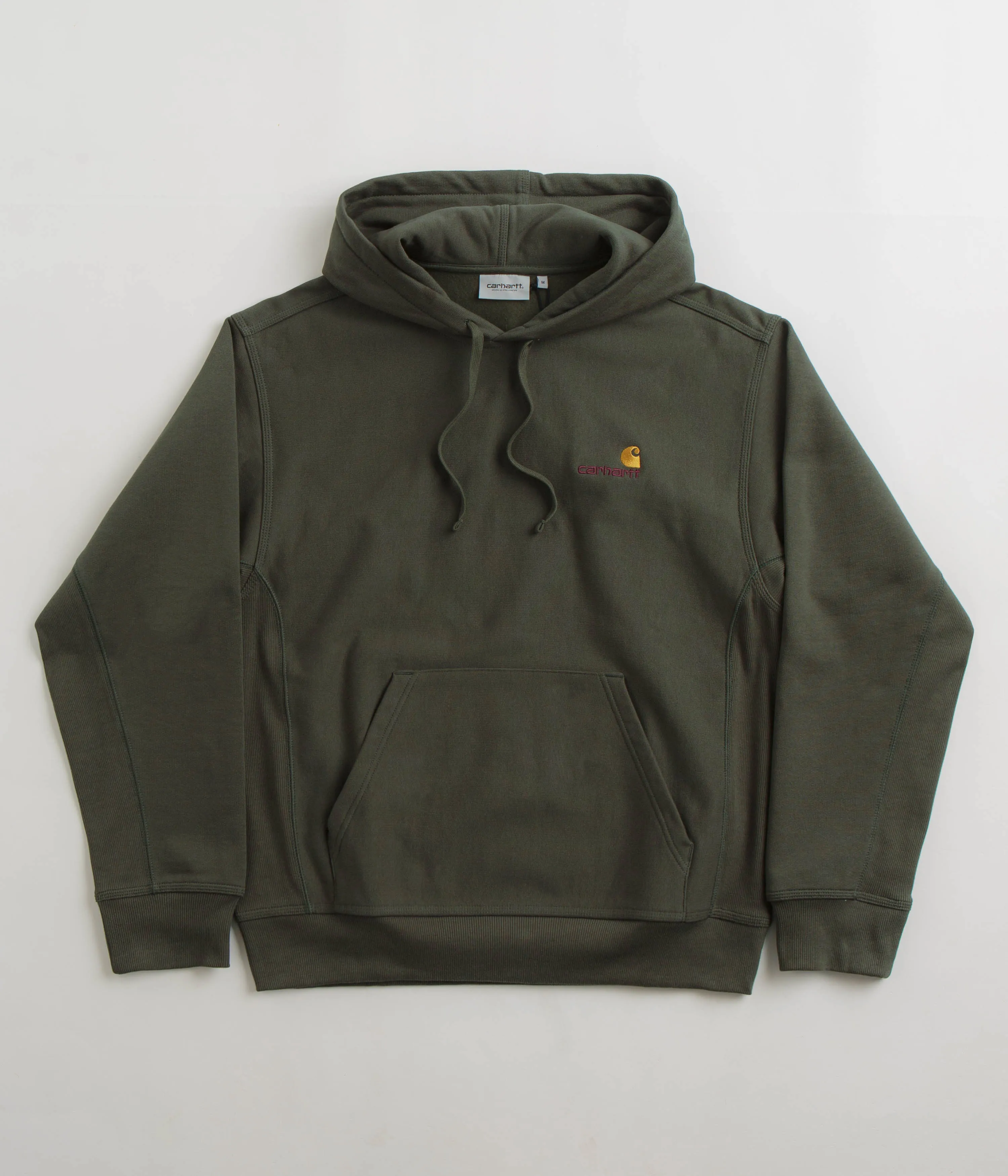 Carhartt American Script Hoodie - Plant