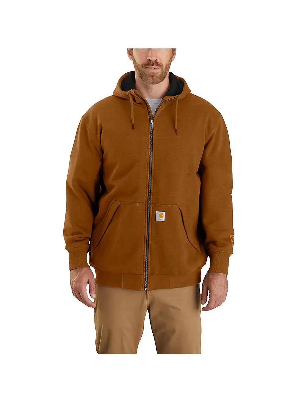 Carhartt Rain Defender Loose Fit Midweight Thermal Lined Full-Zip Sweatshirt