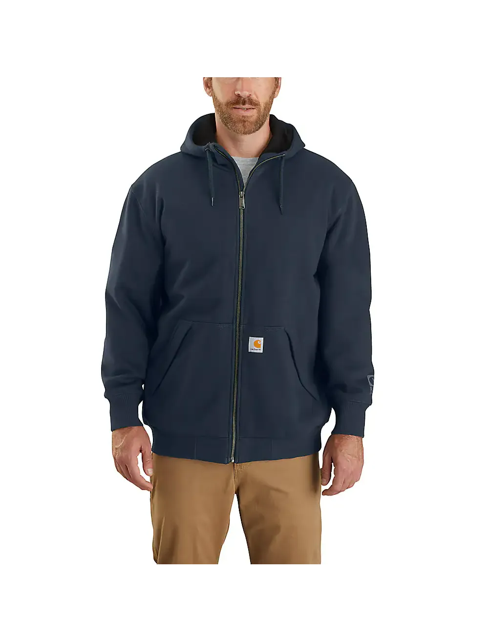 Carhartt Rain Defender Loose Fit Midweight Thermal Lined Full-Zip Sweatshirt