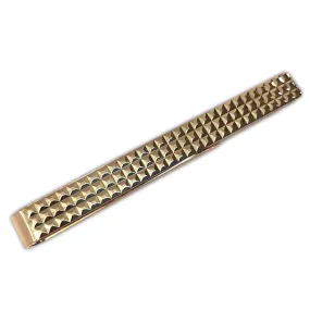 Cartier Gold Textured Tie Bar