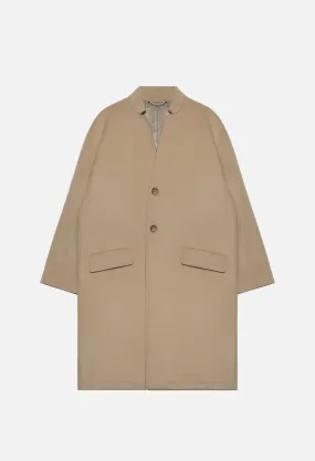 Cashmere Blend Topcoat / Camel