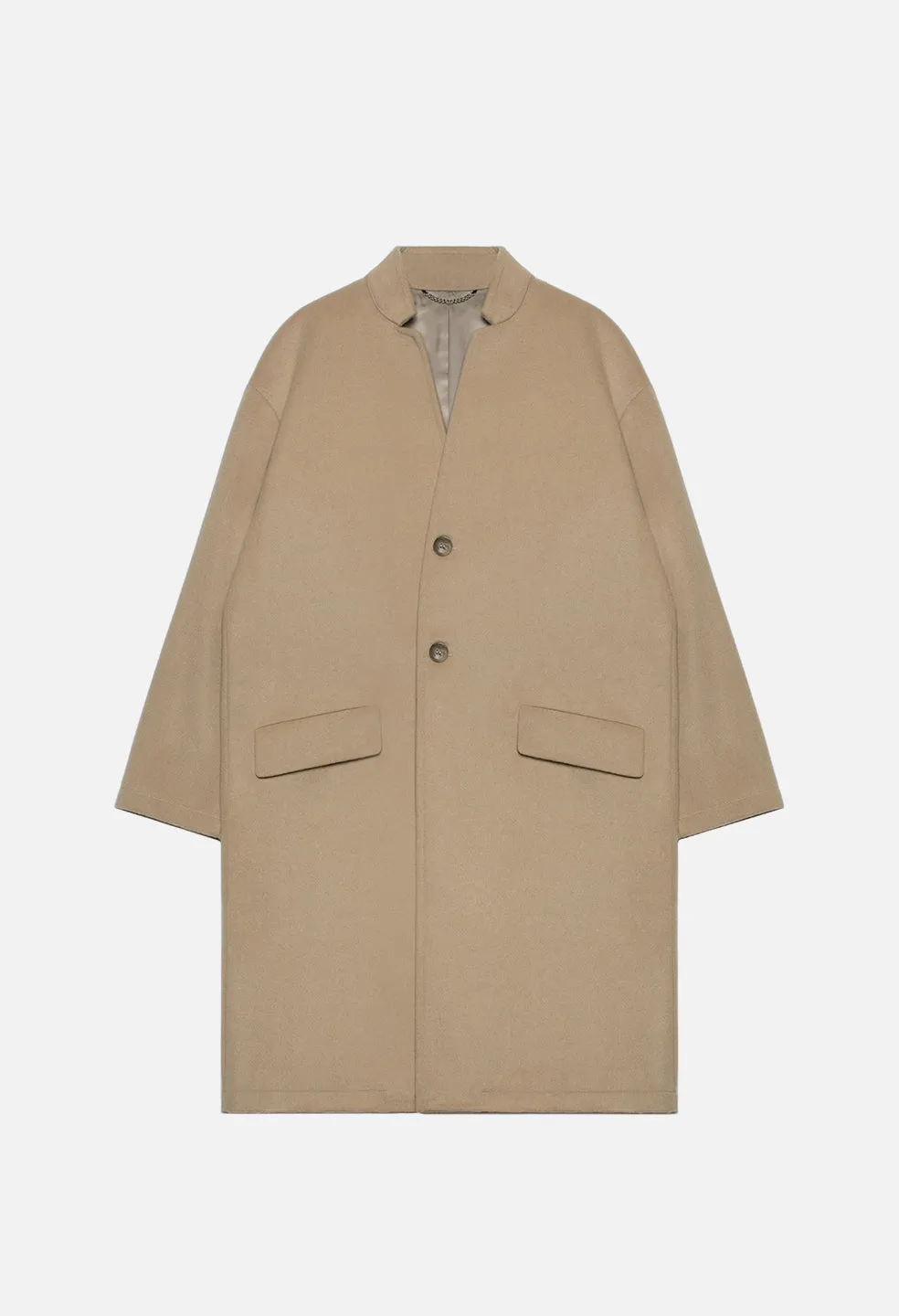 Cashmere Blend Topcoat / Camel