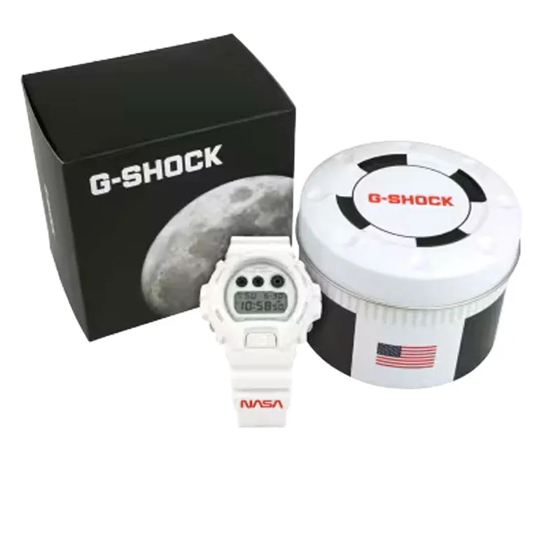 CASIO G-SHOCK X NASA DIGITAL WATCH WHITE DW6900NASA23