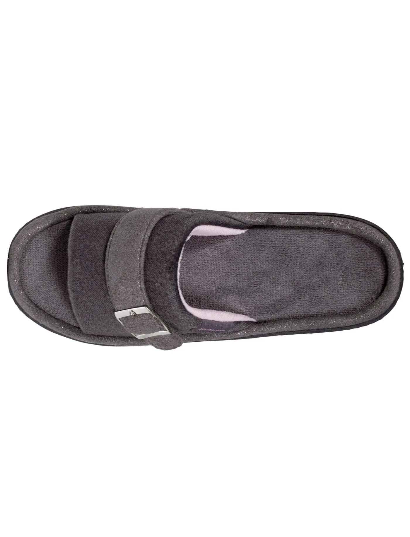 Chaussons sandales Femme Gris