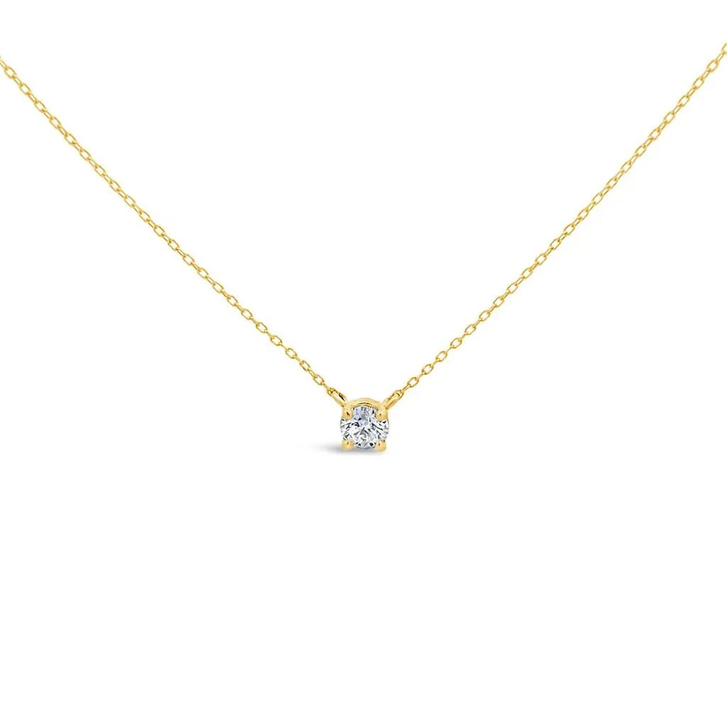 Clara by Martin Binder Diamond Solitaire Necklace (0.32 ct. tw.)