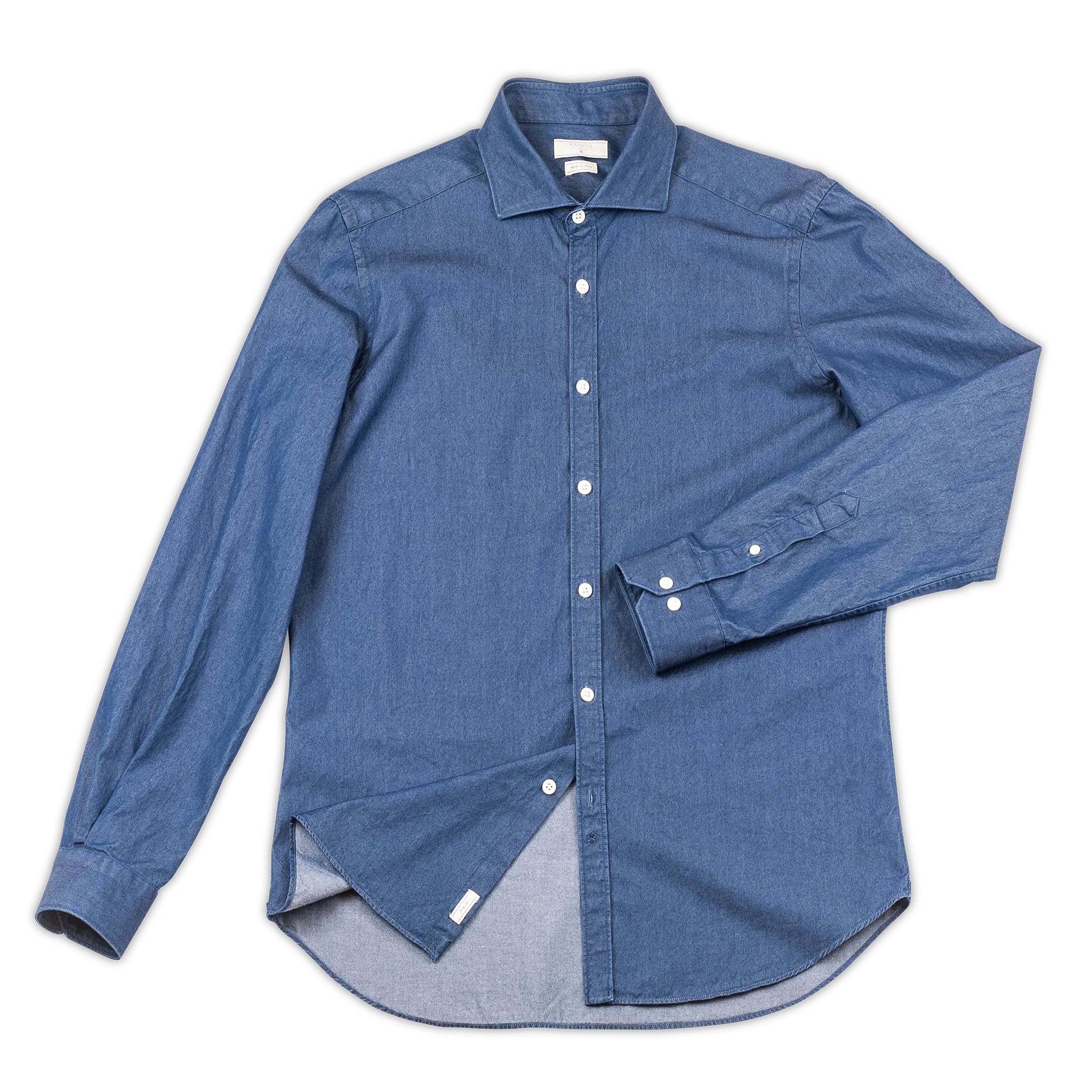 Clodoveu Soft Light Denim Shirt (ocean blue)