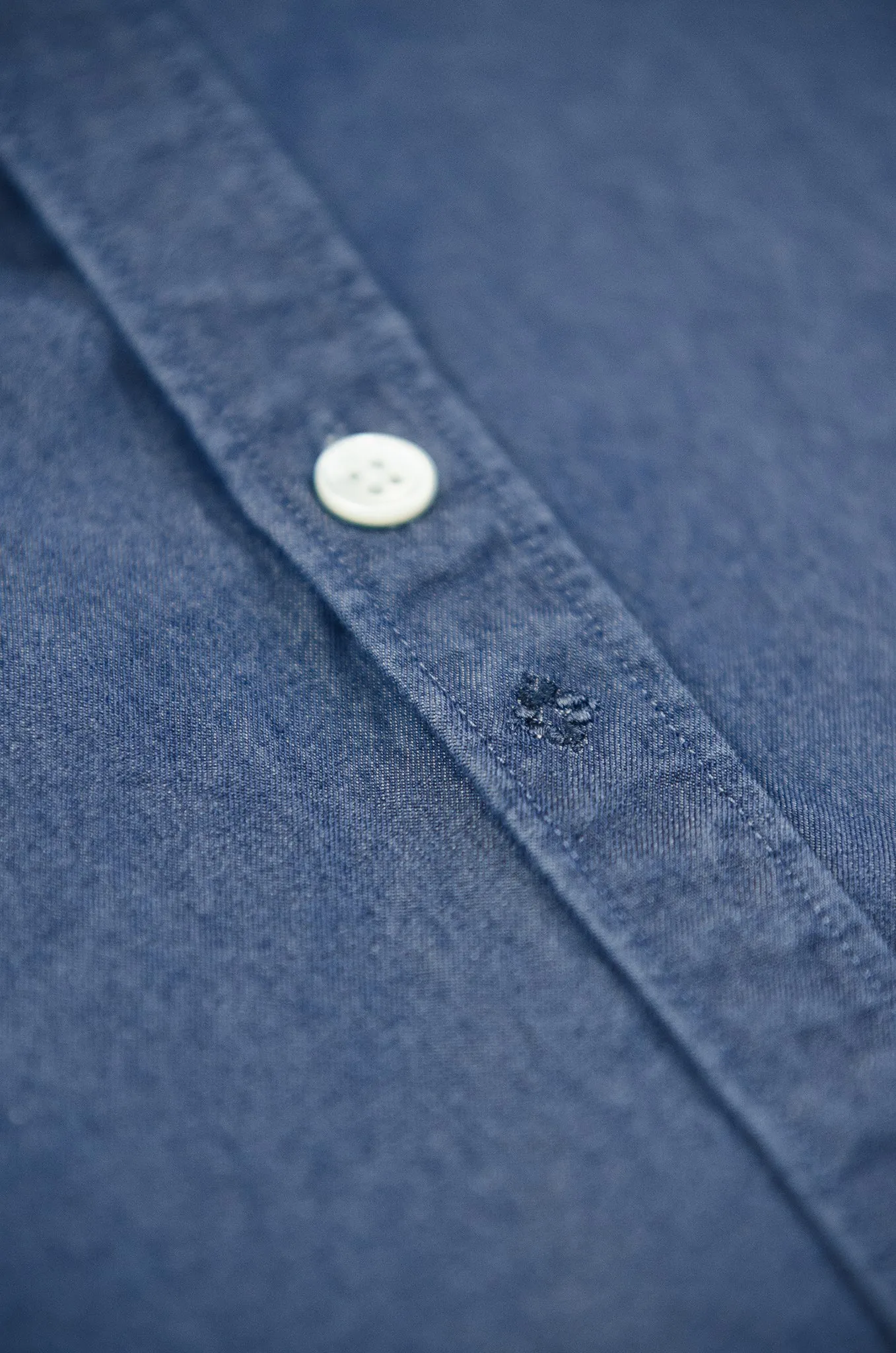 Clodoveu Soft Light Denim Shirt (ocean blue)