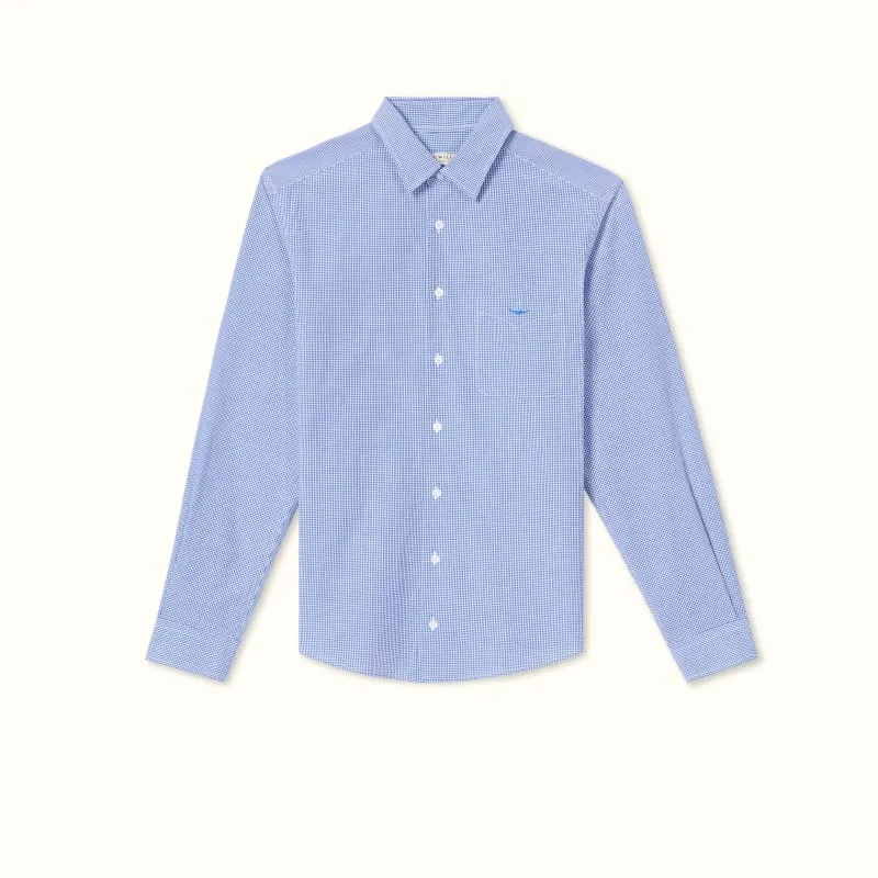 Coalcliff Shirt - Cotton Poplin - Blue