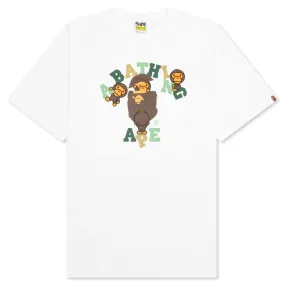 Colors College Milo Tee - White