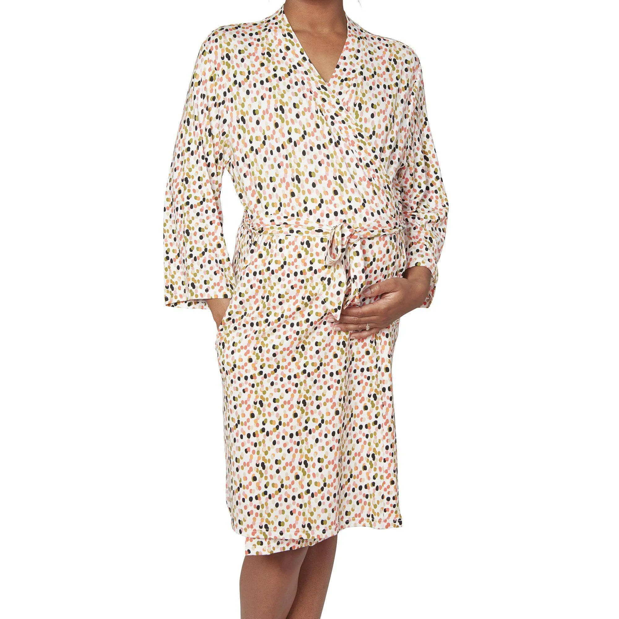 confetti modal women's robe