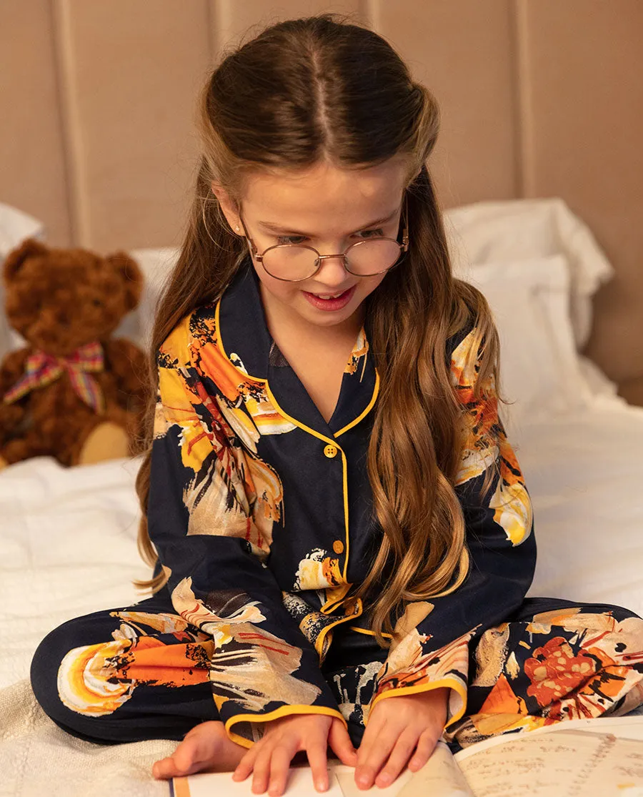 Cosmo Girls Floral Print Pyjama Set