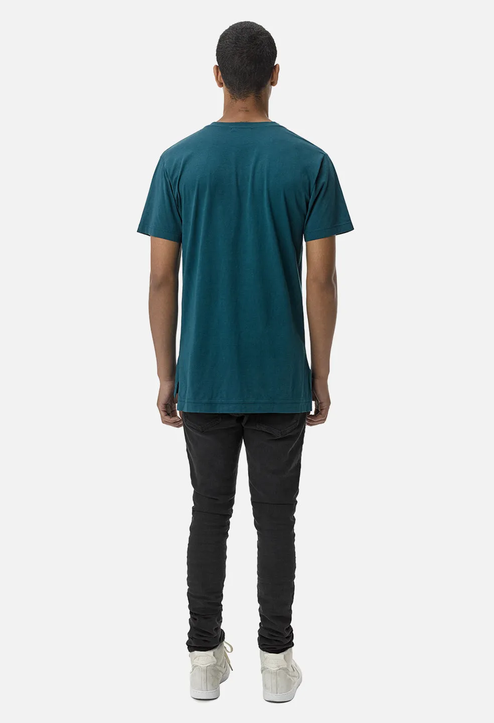 Cotton Mercer Tee / Teal