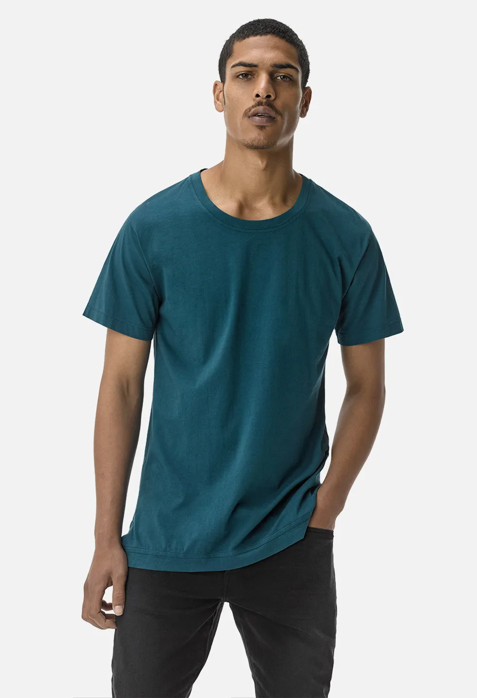 Cotton Mercer Tee / Teal