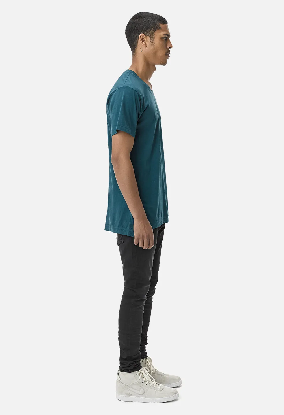 Cotton Mercer Tee / Teal