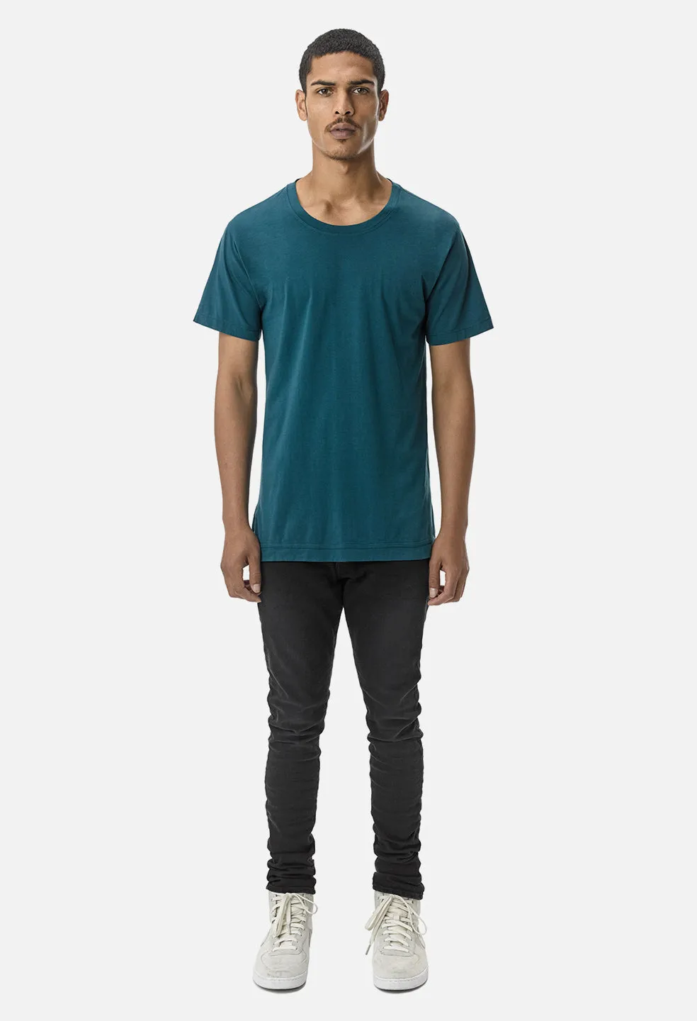 Cotton Mercer Tee / Teal