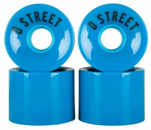 D Street Wheels 59mm 78a - Blue