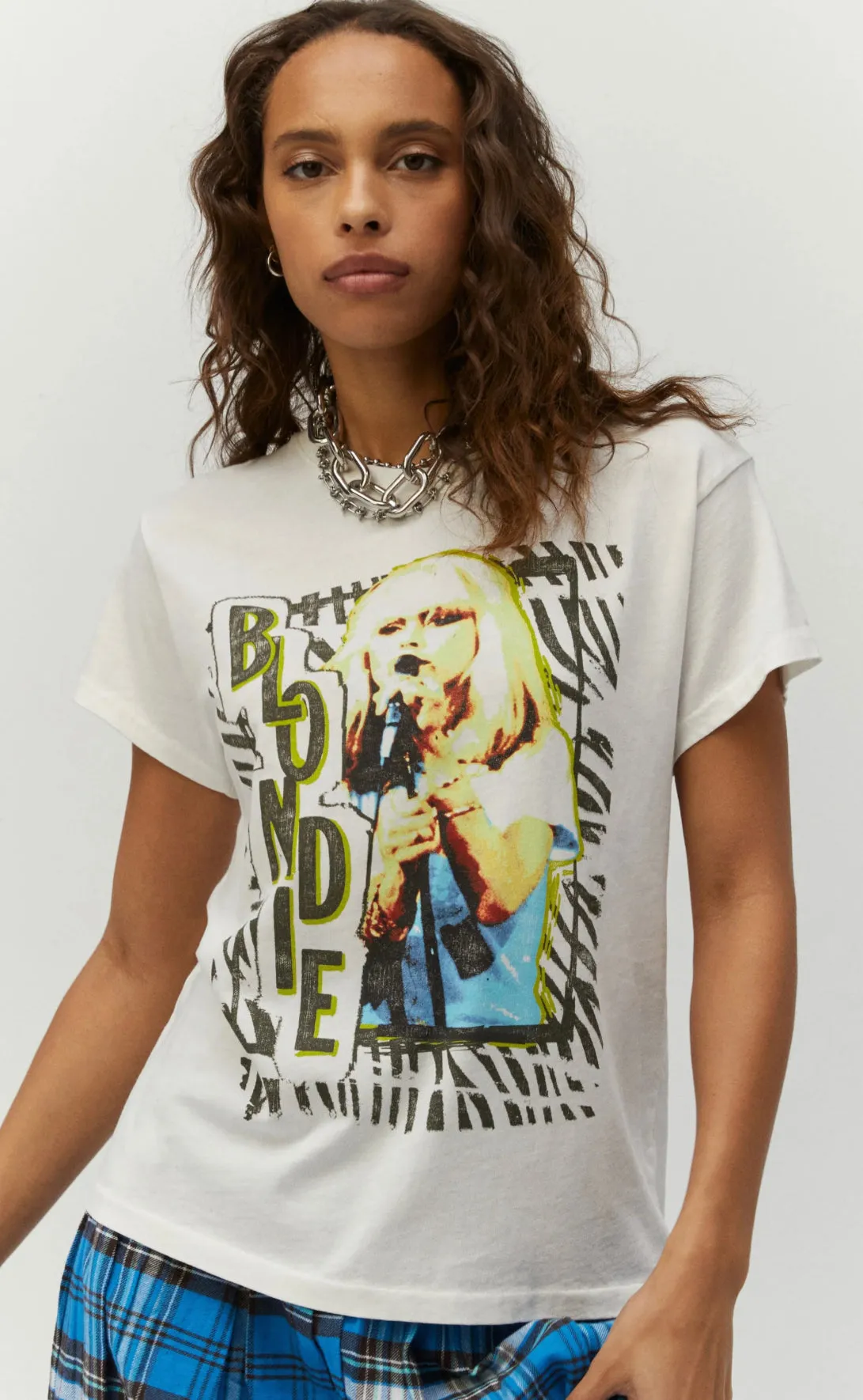 Daydreamer - Blondie Live 1977 Tour Tee - Vintage White